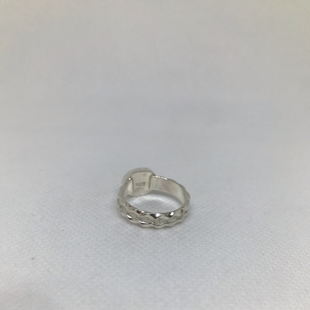 1Ct Amber Ring Handmade - Picture 4 of 4
